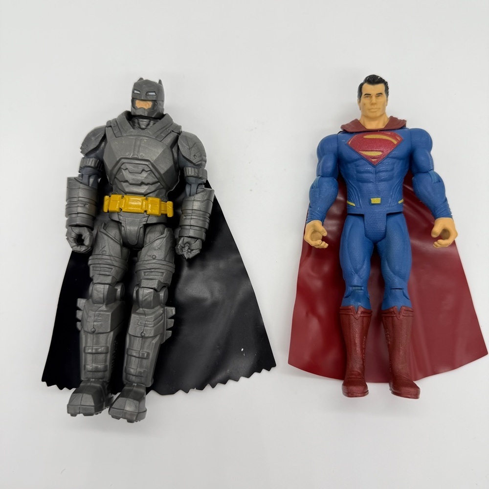 DC Comics Batman and Superman 6 inch Action Figure Mattel